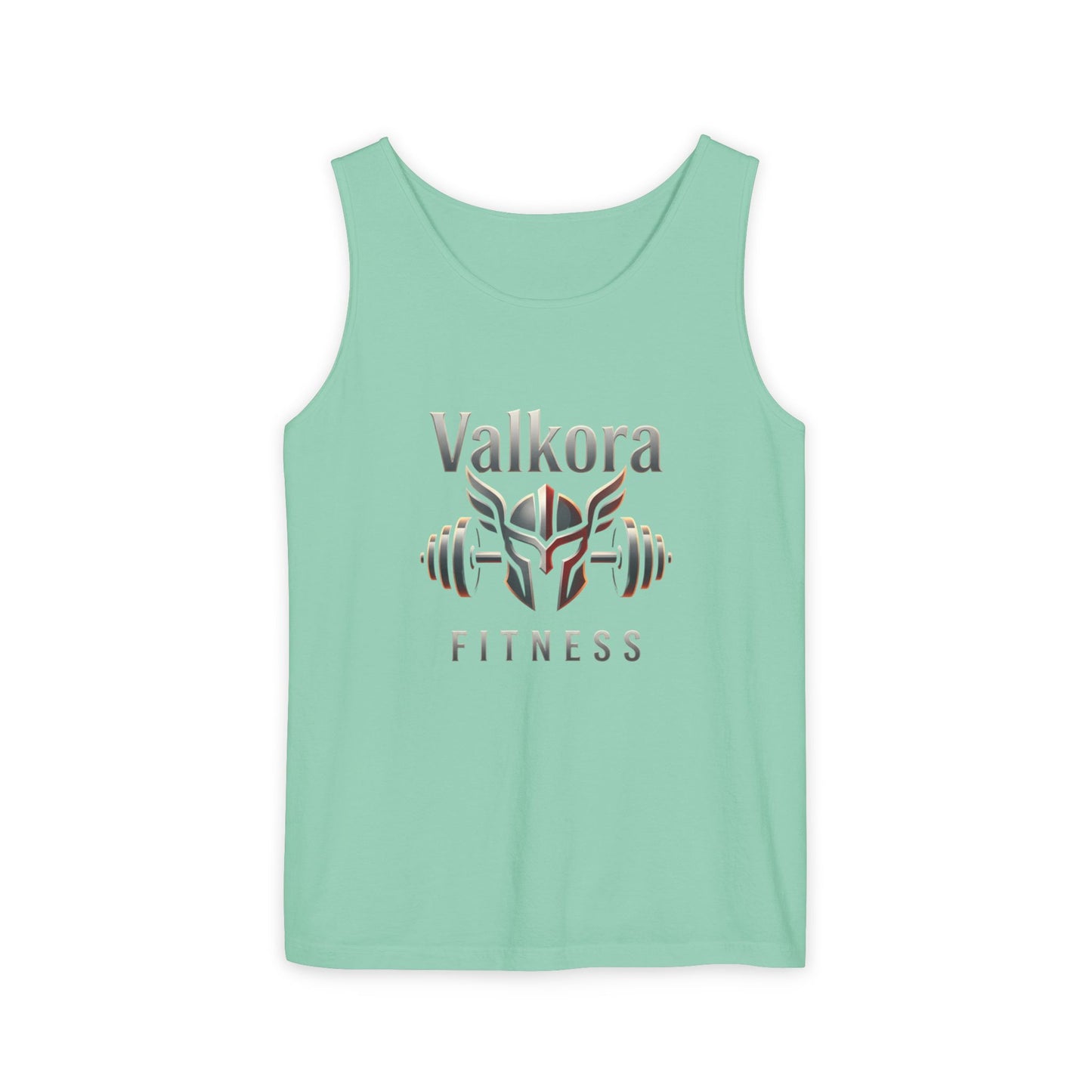 Valkora Fitness Tank Top | Unisex Garment-Dyed Gym Tank