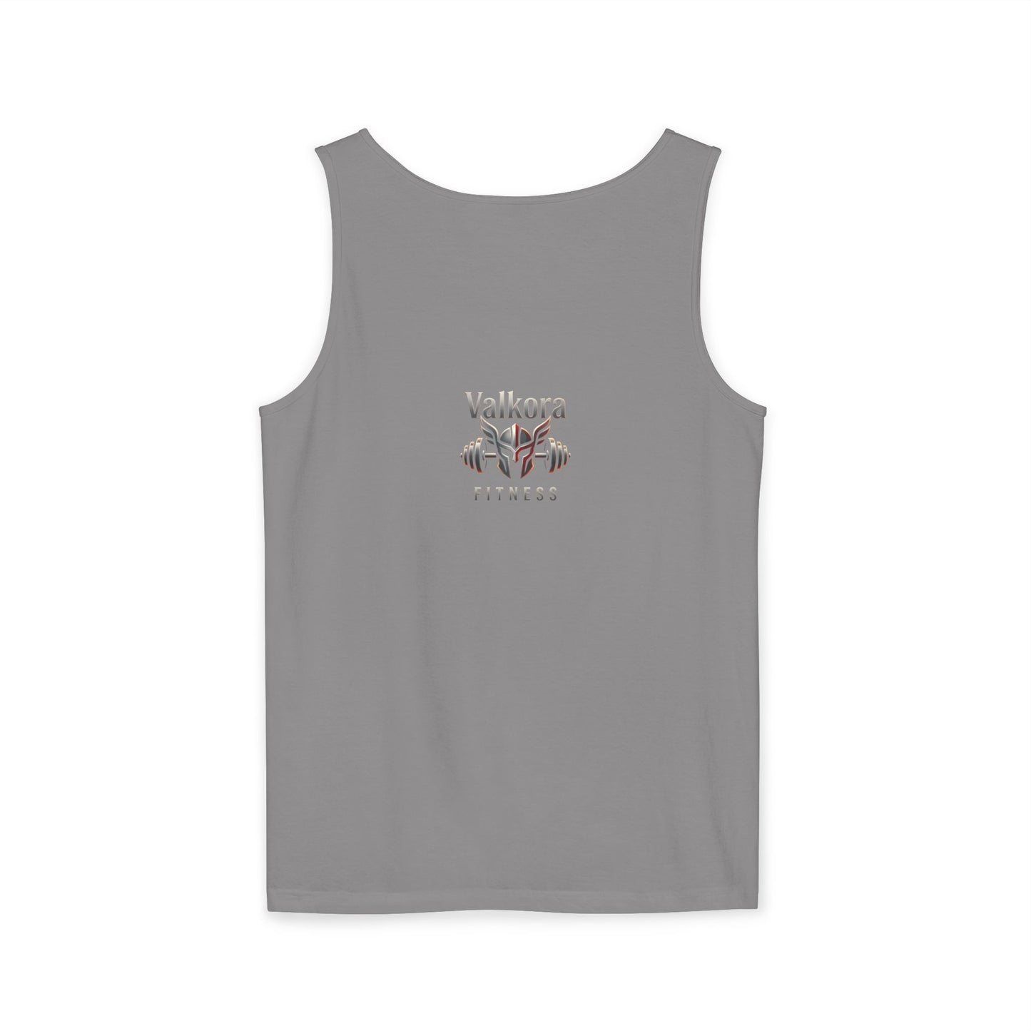 Valkora Fitness Tank Top | Unisex Garment-Dyed Gym Tank