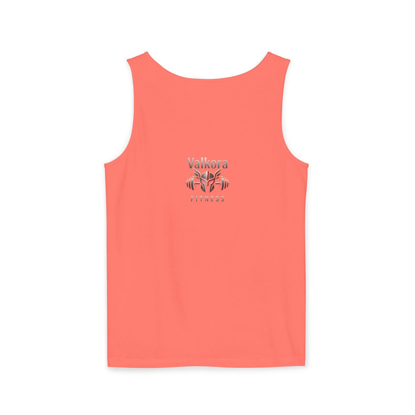 Valkora Fitness Tank Top | Unisex Garment-Dyed Gym Tank