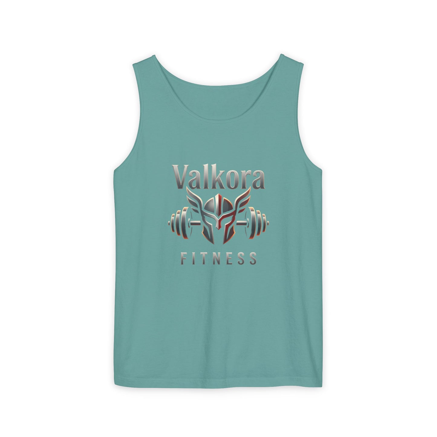 Valkora Fitness Tank Top | Unisex Garment-Dyed Gym Tank