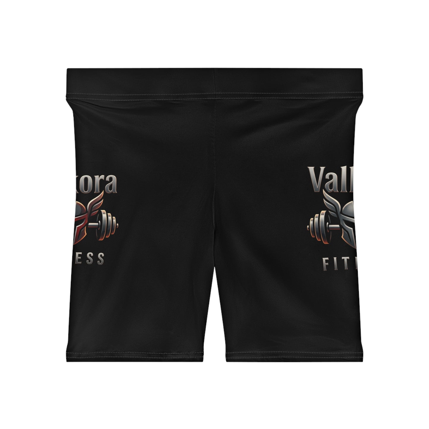 Valkora Biker Shorts | Women's Viking Helm Gym Shorts