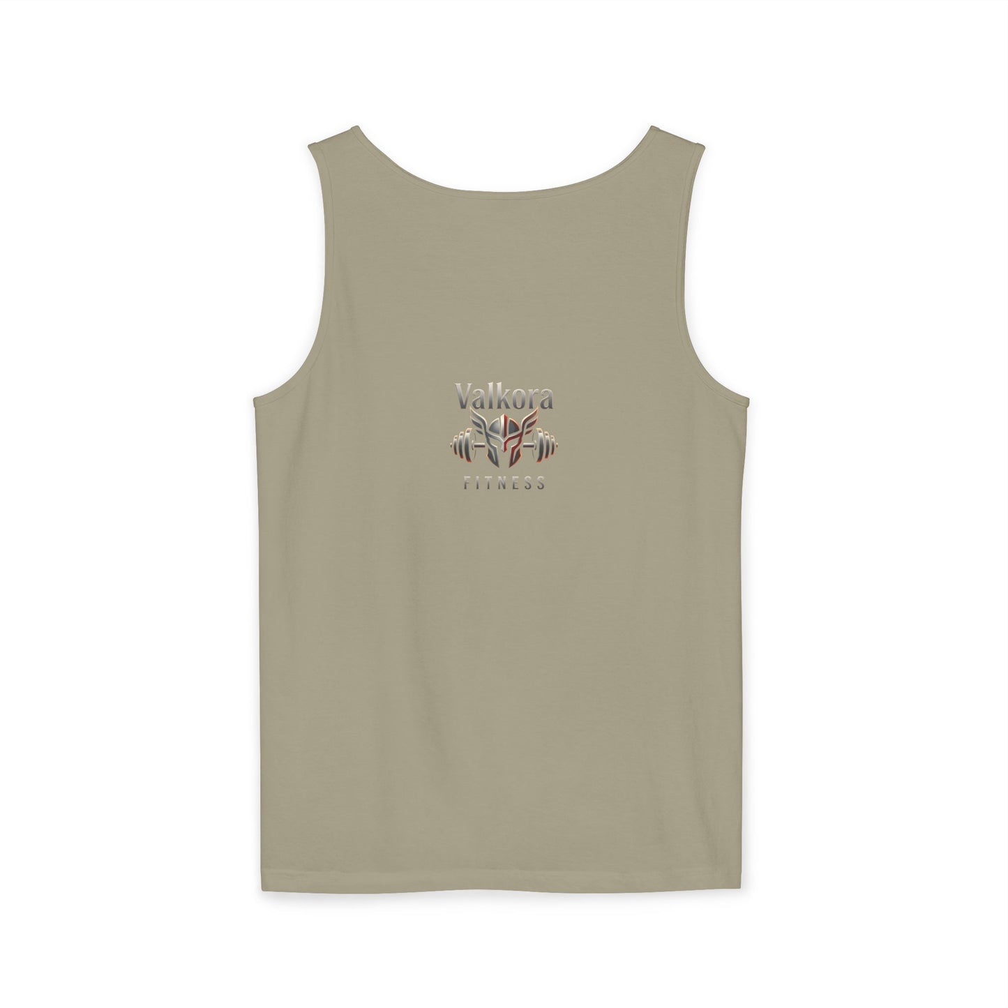 Valkora Fitness Tank Top | Unisex Garment-Dyed Gym Tank