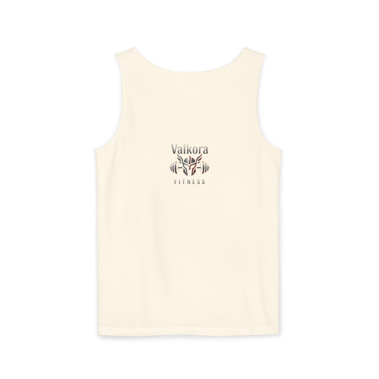 Valkora Fitness Tank Top | Unisex Garment-Dyed Gym Tank