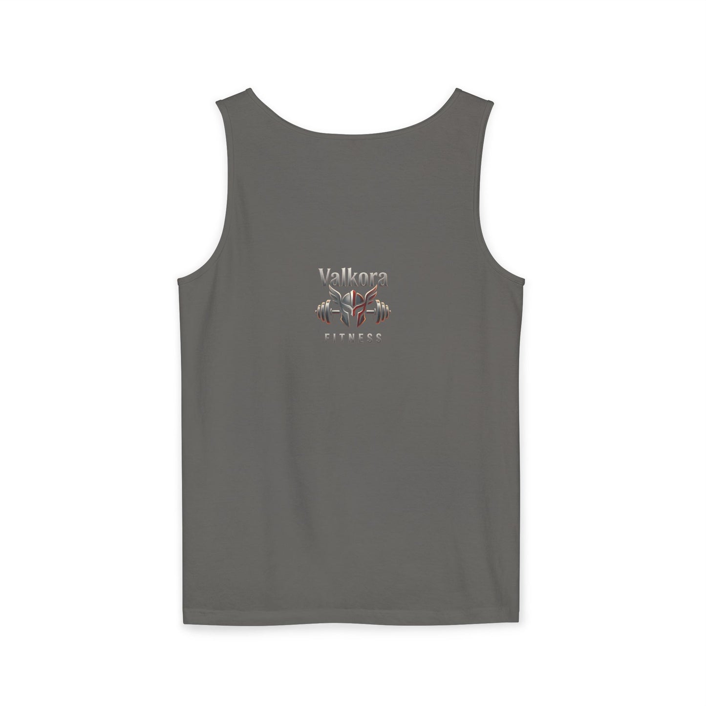 Valkora Fitness Tank Top | Unisex Garment-Dyed Gym Tank