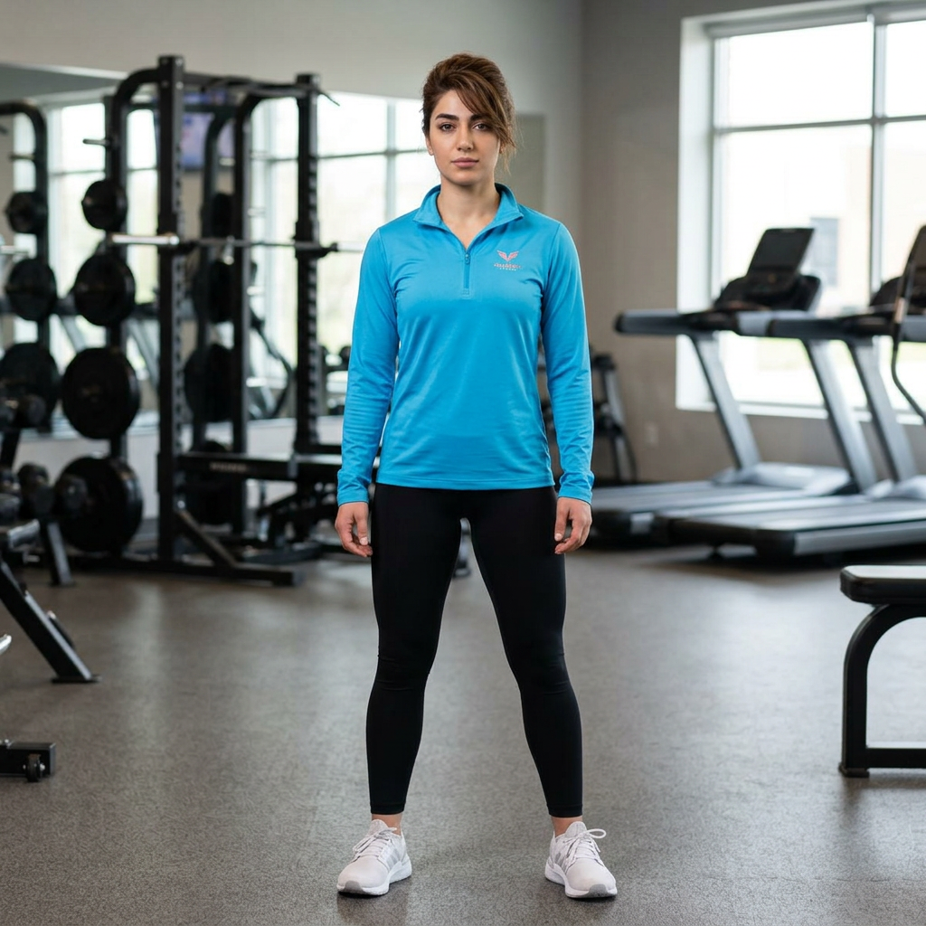 Walk Alone Quarter-Zip Pullover | Embroidered Wing Logo