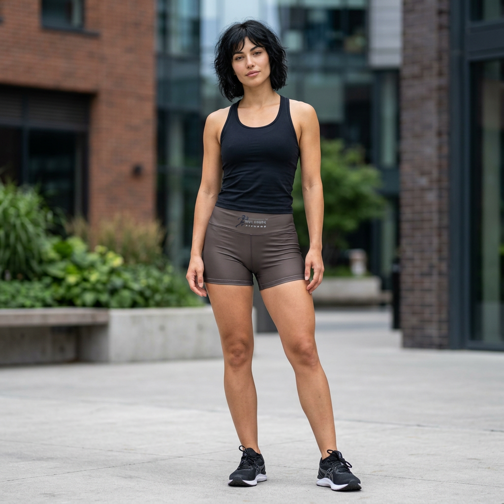 Valkora Yoga Shorts | Women's Ombre Performance Shorts