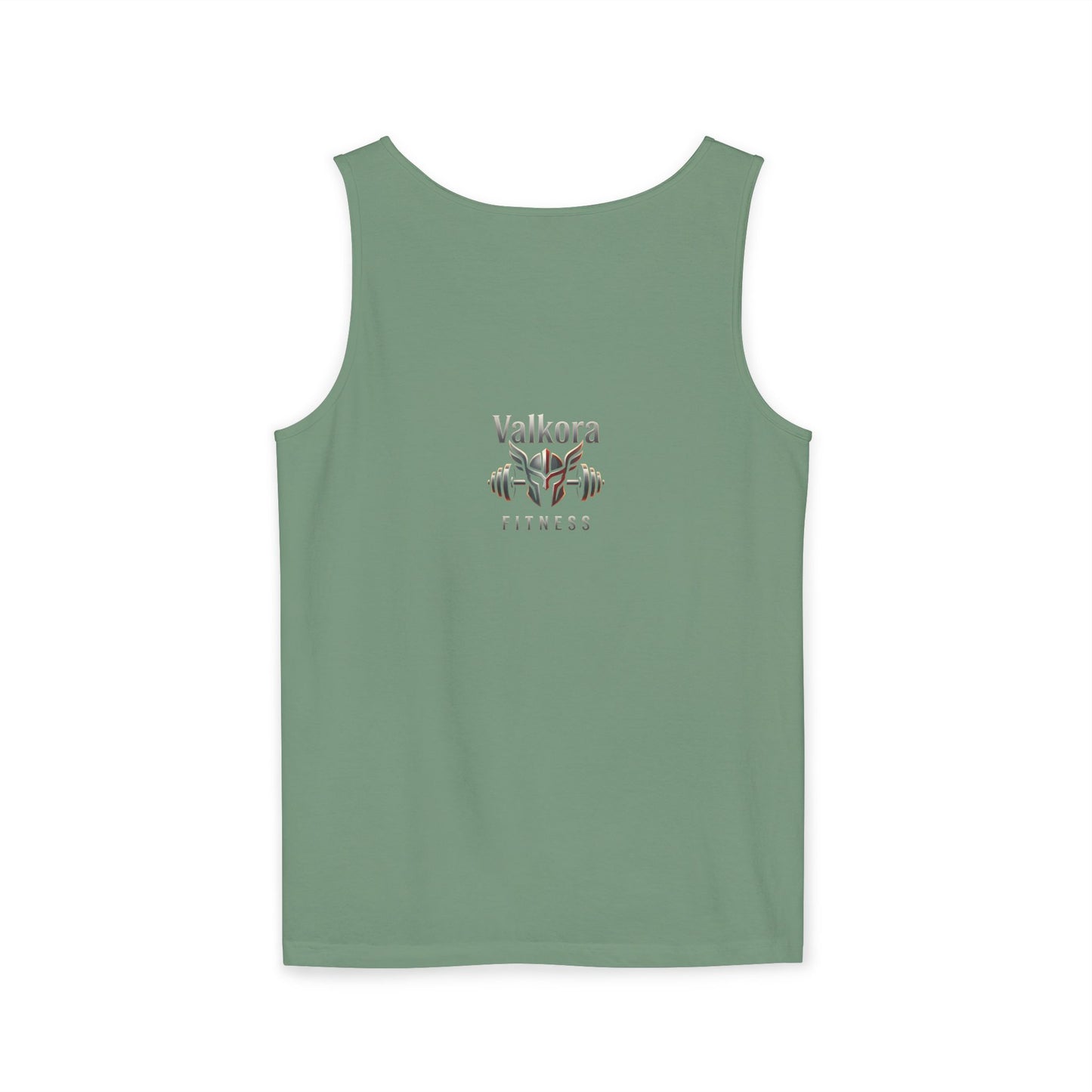 Valkora Fitness Tank Top | Unisex Garment-Dyed Gym Tank
