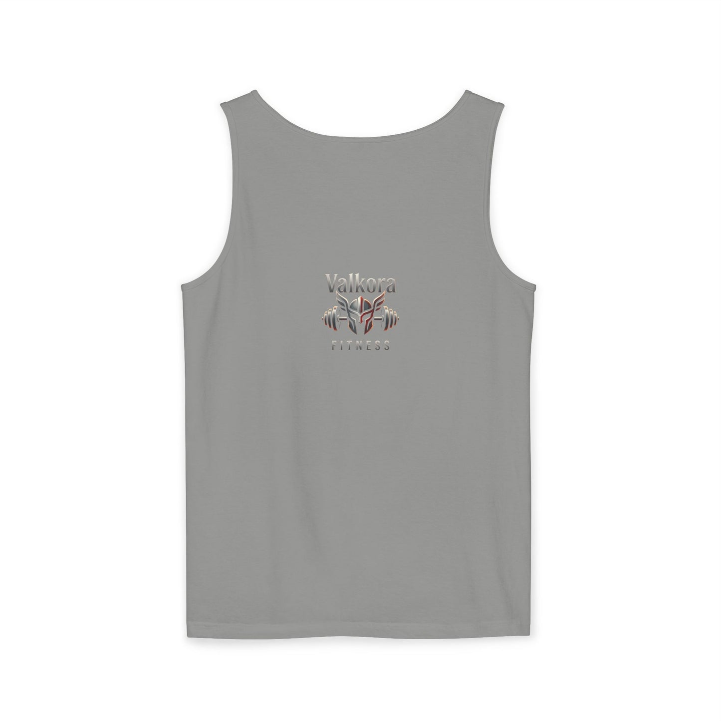 Valkora Fitness Tank Top | Unisex Garment-Dyed Gym Tank