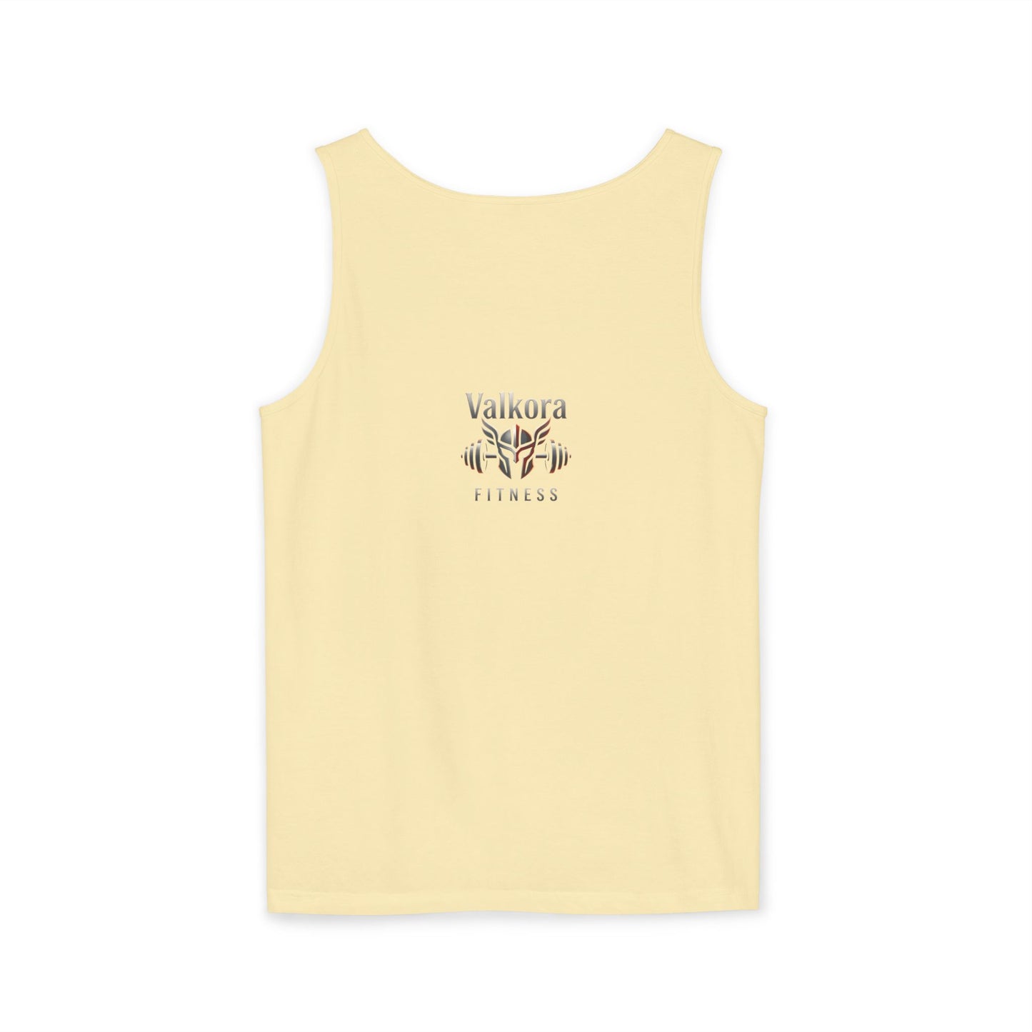 Valkora Fitness Tank Top | Unisex Garment-Dyed Gym Tank